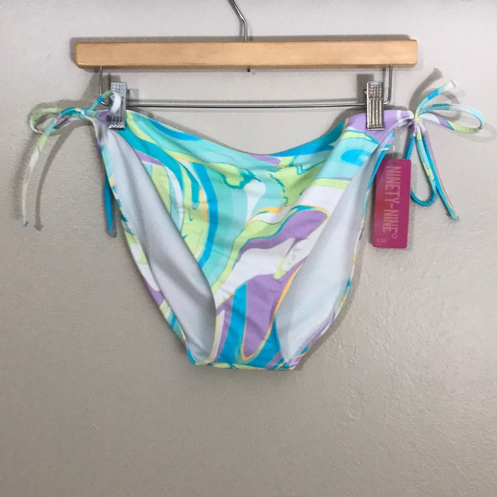 NEW Ninety-Nine Side Tie Bikini‎ Bottom. XXL